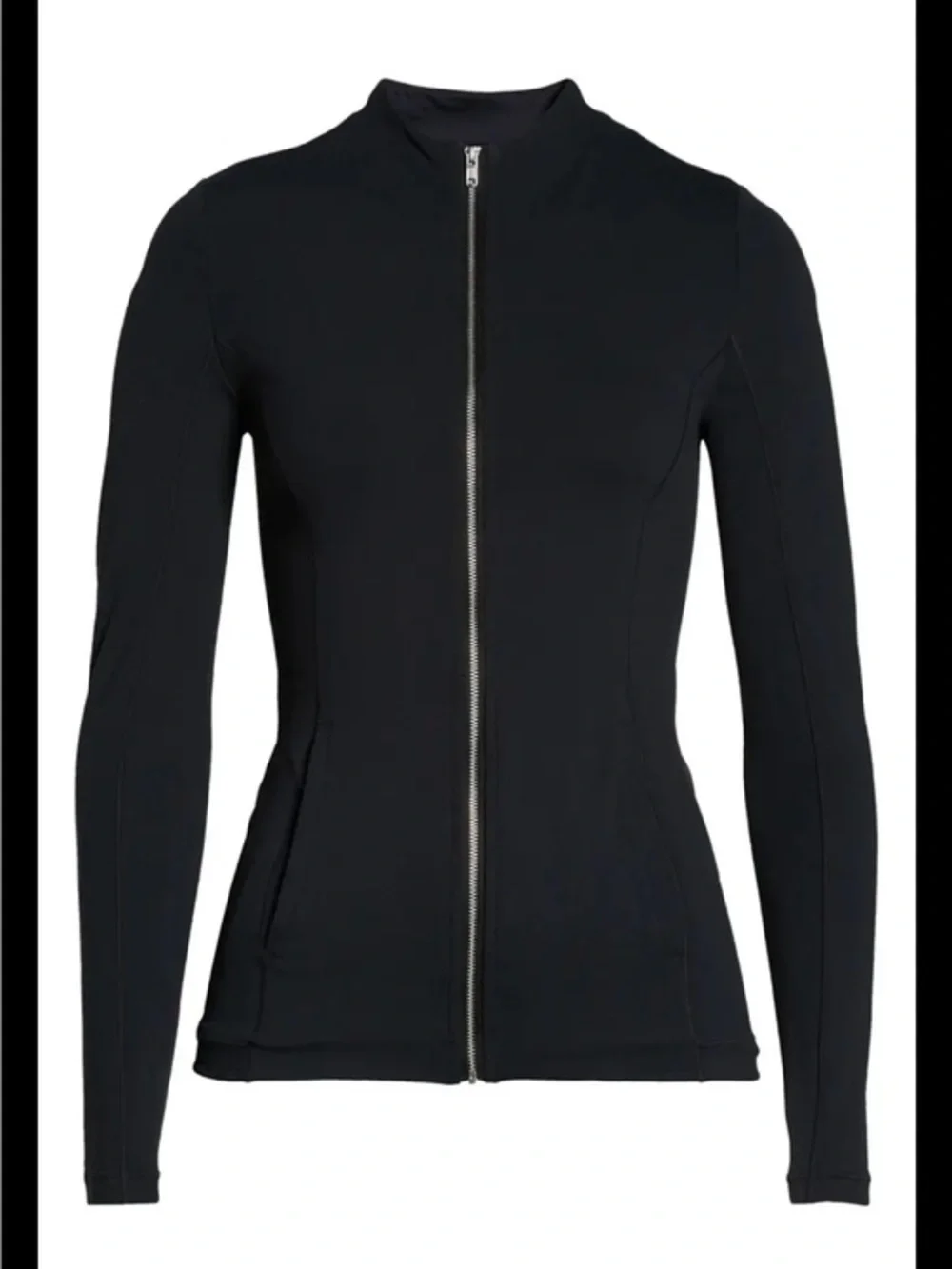NIke Yoga Luxe Dri-Fit Full Zip Jacket woman’s small - black